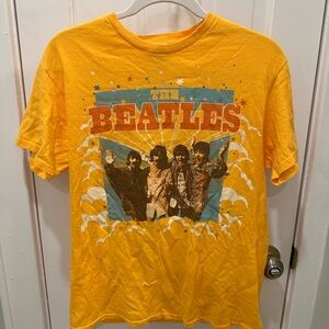Junk Food Clothing Yellow Beatles Short Sleeve Tee